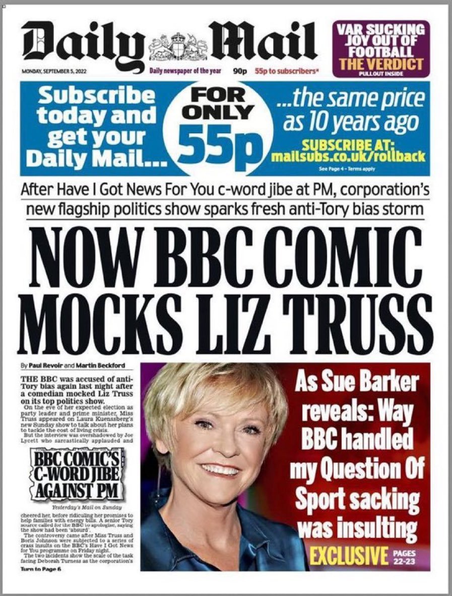 A brilliant comedian went on the telly & pretended to be 'very right-wing'. He sounded absolutely ridiculous but also *exactly the same* as someone who really is 'very right-wing'. And that is why they're all so furious. It's not a mirror's fault when you hate what you see in it.