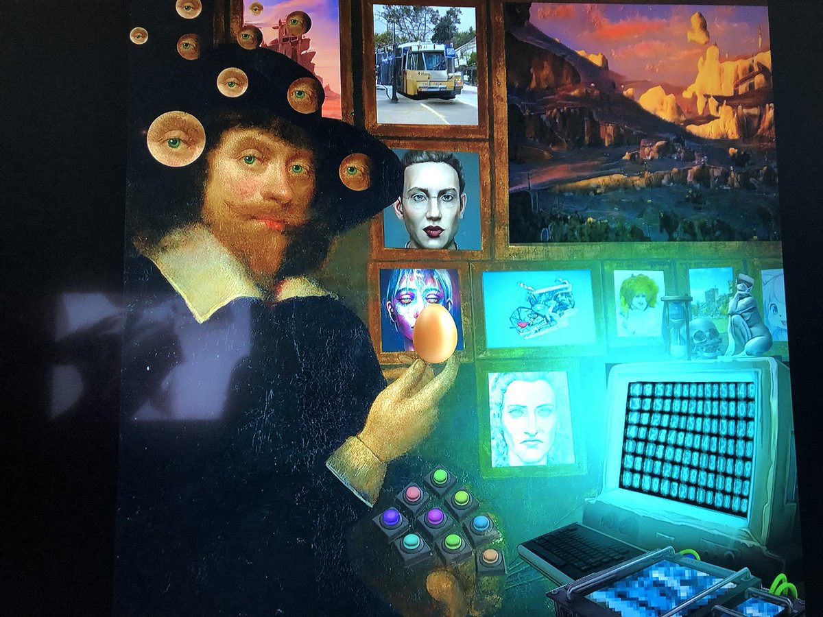 Alotta Money, 33 NFT exhibition #Moco, #Amsterdam 
NFT - Ei des Columbus?