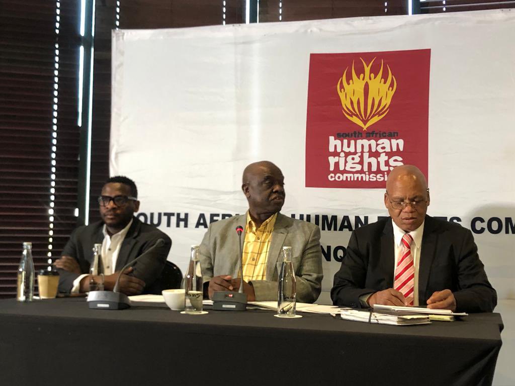 SAHRCommission's tweet photo. The second leg of the inquiry into allegations of racial discrimination/ discrimination in the advertising is underway. Mpiwa Mwangiro from Sonke Gender Justice is todays first participant making submissions. #RacialAdverts https://t.co/k72KTSOrcR