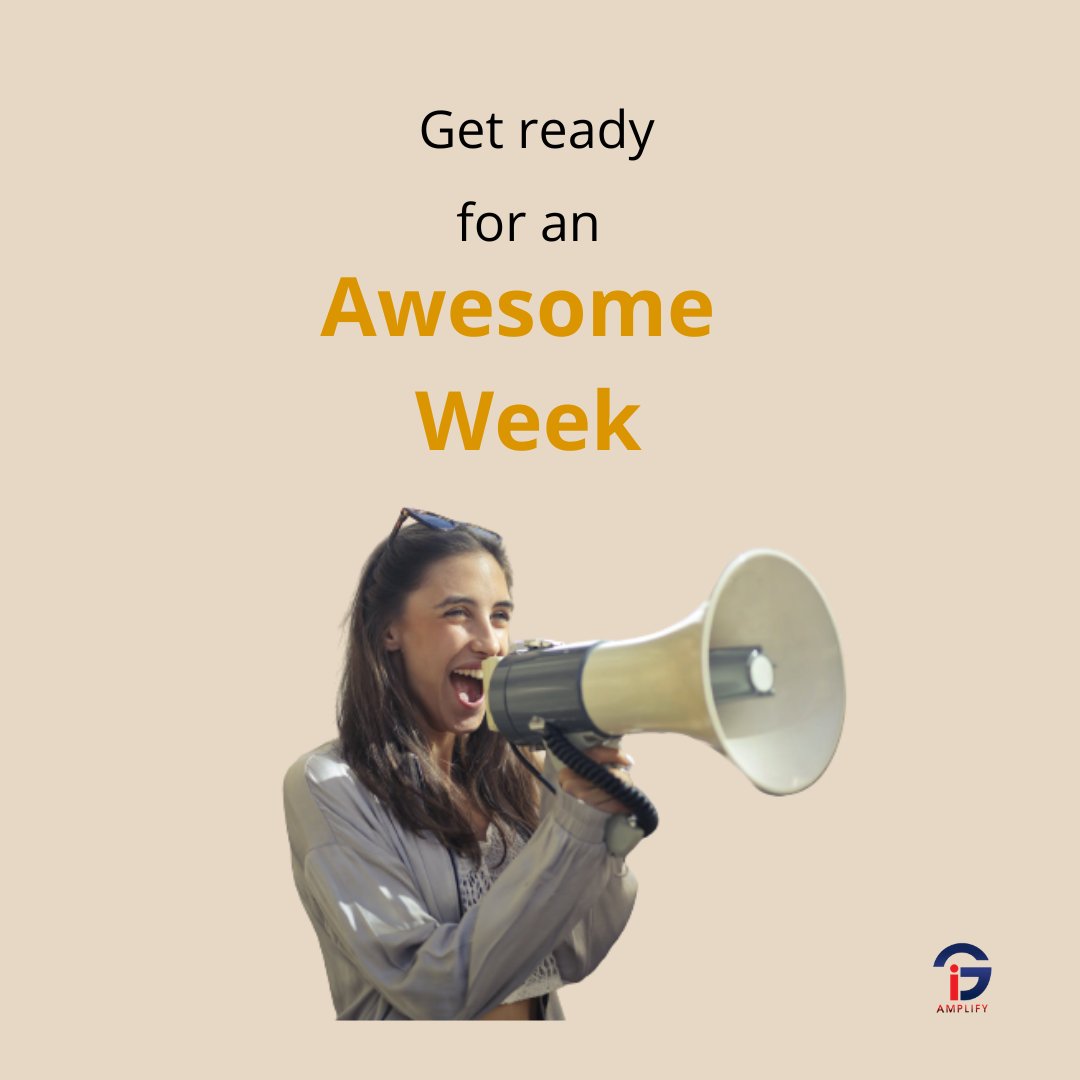 giamplify's tweet photo. Are you excited about this new week as I ?
I see loads of Awesomeness coming your way this
#socialmediamanagement #pagermanager #socialmedia #content #contentcreation #captionwriting #pagerevamp #socialmediamanager #pagehandler #socialmediamanagerinph #portharcourt #newweek https://t.co/Bbx4659Ghj