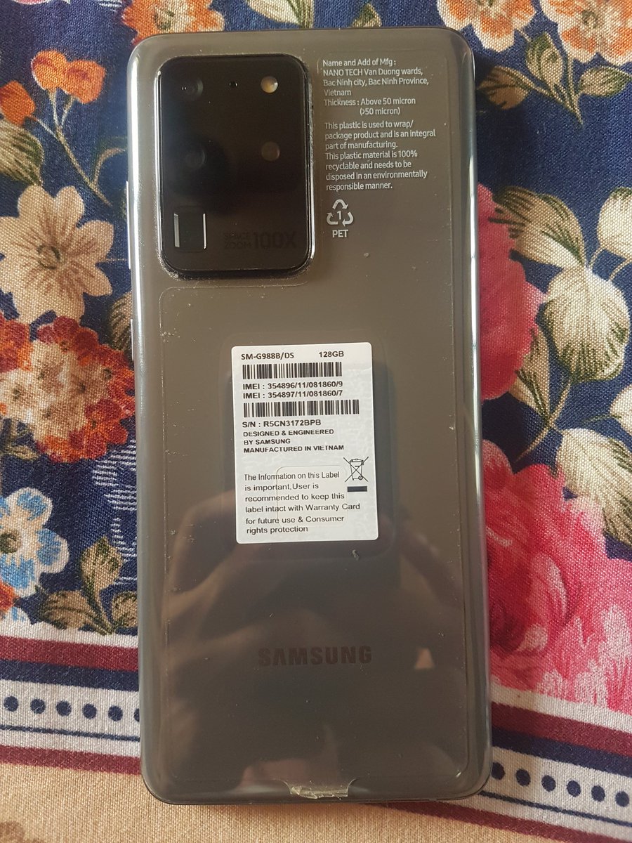 faizan8767's tweet photo. @SamsungMobile i have Samsung Galaxy S20 ultra after July update I got green line on Display.i updated my phone on 15th or 16th Aug.i visit to Service center on 18Aug 2022 At A 201,Sumit Samarth Arcade,Goregaon west.They Asking for money for Display change.4353857656 #Samsungindia #Samsung https://t.co/imNqlvDmiD