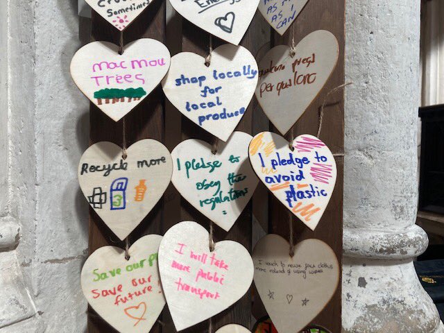 BSEQuakers's tweet photo. Several Friends attended the Eco Service at St.Edmundsbury Cathedral on Sunday. Lots of beautiful music &amp; very interesting to hear of the Yard project where young people are developing a safe eco friendly space next to Cathedral. Plenty of eco pledges made. @stedscath https://t.co/LQeaSjKMaf