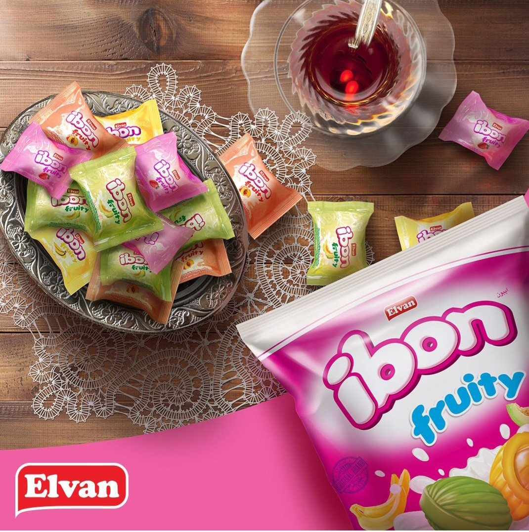 Ibon Fruity with its aroma and flavours; banana, melon, strawberry and peach.#Elvan