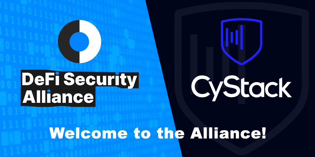 DefiSecAlliance's tweet photo. We are thrilled to announce that @CyStackSecurity has joined the #DeFiSecurityAlliance!
#CyStack is a leading cybersecurity & info security company in Vietnam, building security products & solutions to combat security risks in the digital age. More info: https://t.co/Aqw9kM0M2Q https://t.co/EI5MV64htF