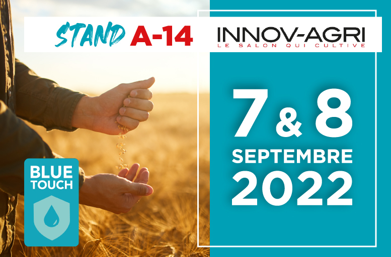 DESANGOSSE's tweet photo. Qu’est ce qui est 🔵blue et qui vous attend à
@Innovagri1 ?
Un fongicide #biocontrole sur blé🌾, pour lutter contre la #septoriose et maintenir le rendement.
#BlueTouch par DE SANGOSSE #PositiveProduction https://t.co/Rm3x2UkCEX