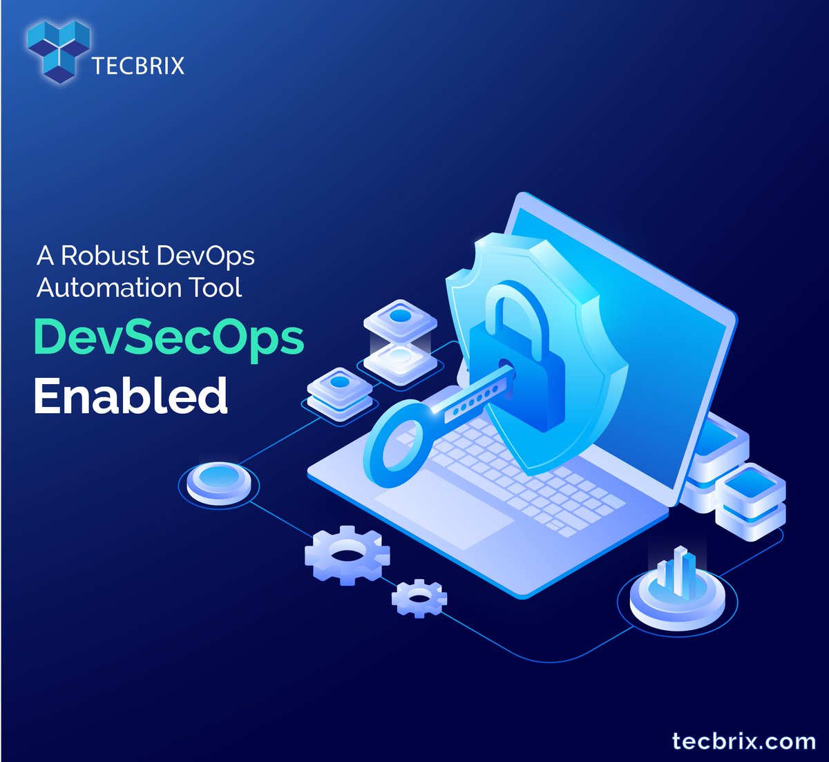 tecbrix's tweet image. DevSecOps. Enabled. 
The highest security standards are considered while building TecBrix&apos;s #DevOps Automation tool.

Learn More: tecbrix.com/devops-automat… 

#DevOpsTool #TecBrix