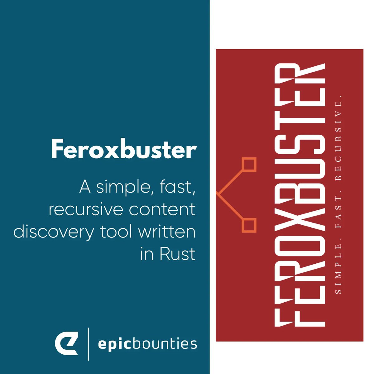 Brute force combined with a wordlist to search 🔭 for unlinked content in target directories 🧰, that's feroxbuster, forced browsing. Try it now >> buff.ly/3iIWaYh