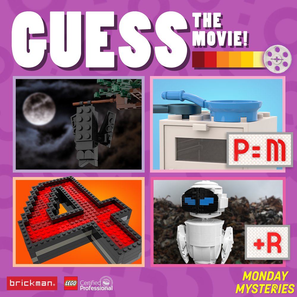_TheBrickman's tweet photo. Oh, would you look at the time! It's Monday! Can you guess the name of the movie we are depicting in the picture below?
Remember, NO SPOILERS in the comments!🤐
For the answer, head to:
https://t.co/6jKApV9Z69
#LEGO #Brickman #MondayMysteries #legogame #legopuzzle https://t.co/pMciEOdfm8