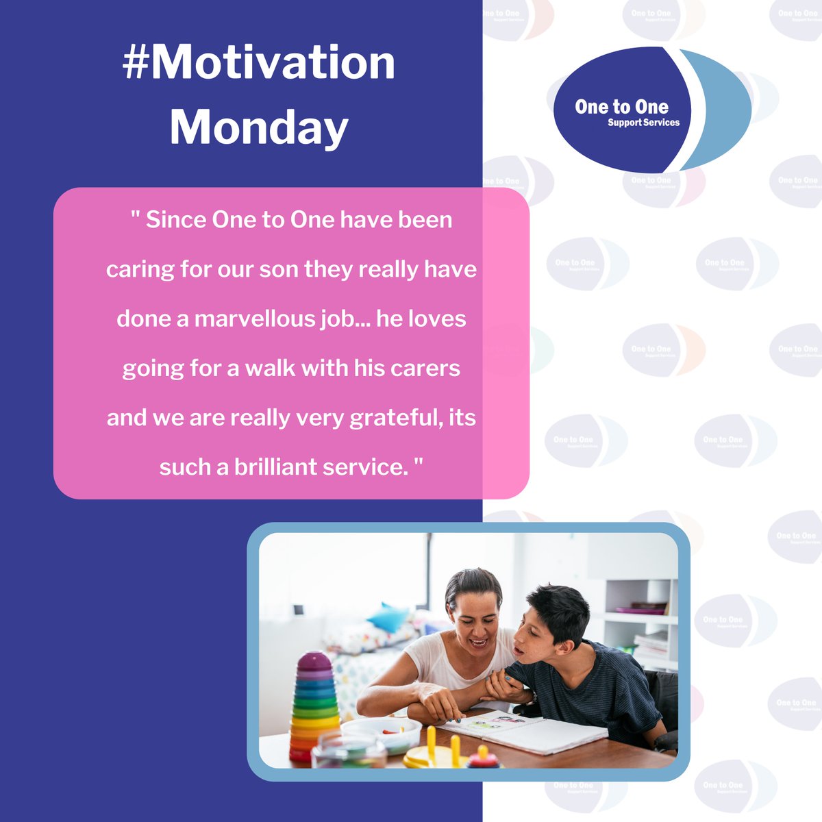 OneToOneSupport's tweet image. #MotivationMonday