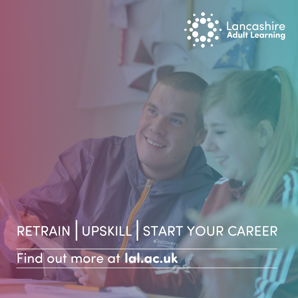 Join us at Raising Aspirations - a FREE Careers, Employment and Education Fair!

Thursday 15th September, 10am – 1pm at The Leisure Box, Brierfield, BB9 5NH
Friday 23rd September, 10am – 1pm at The Civic Centre, Leyland, PR25 1DH

 Find out more at: lal.ac.uk