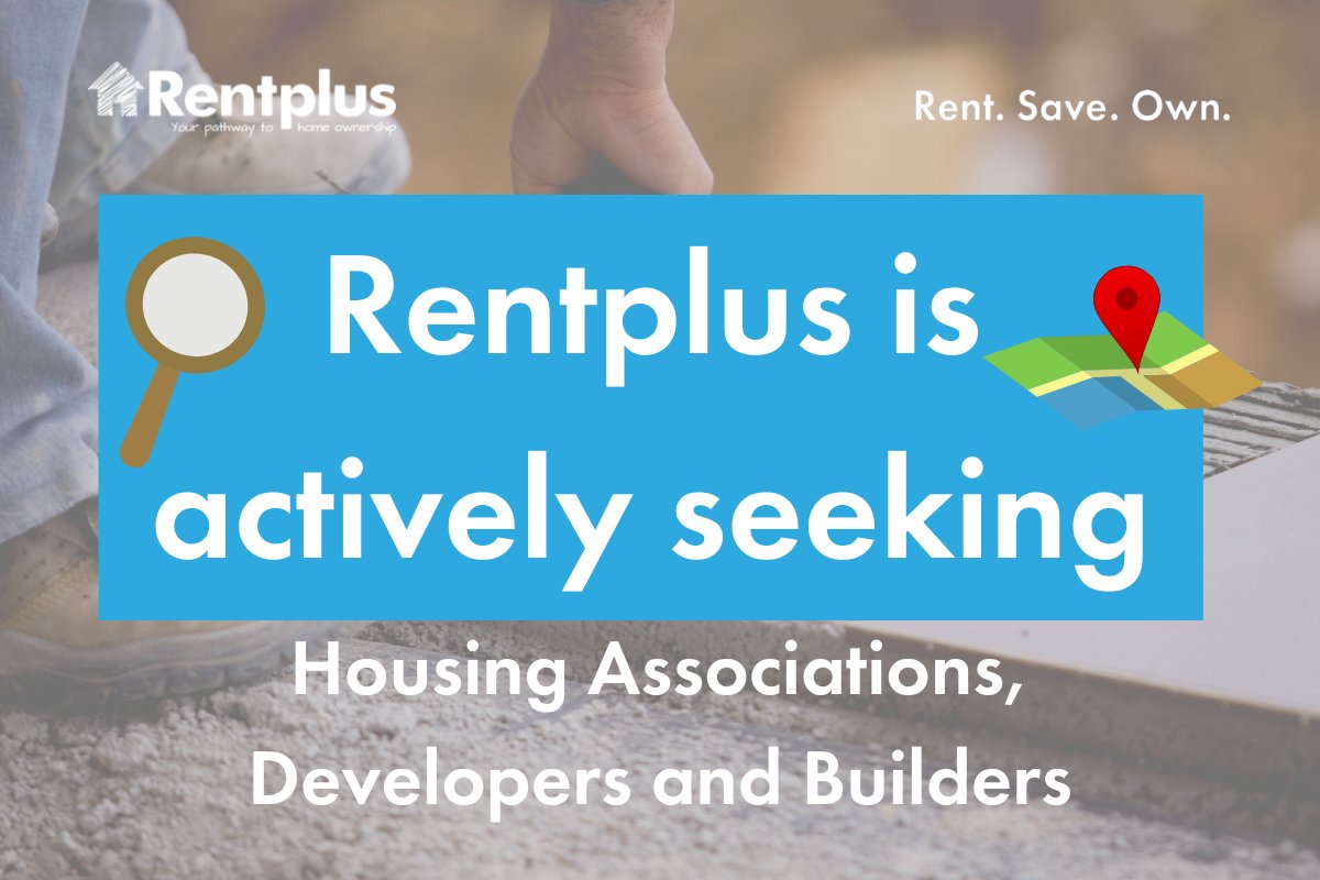 Rentplus_UK's tweet photo. We're looking for new #HAs #developers #builders to provide affordable housing for working households to overcome the deposit barrier and buy their home. 🏡💙https://t.co/NOBAaGAwP8
#RentToBuy #HousingAssociations #HousingDevelopers #LocalAuthorities #Councils https://t.co/LWT05DRpej