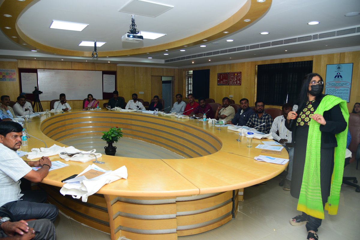 gamma_mu's tweet photo. @A_MaryAbraham, Sr Consultant @gamma_mu delivered a session on #Water #Management & #Climate #Adaptation for #CapacityBuilding Workshop of ULB officials at @AtiMysuru organised by @NIUA_India and @UNIDO_India under #SCIAP project funded by @theGEF Sustainable Cities Program https://t.co/7IKrfUDbgE