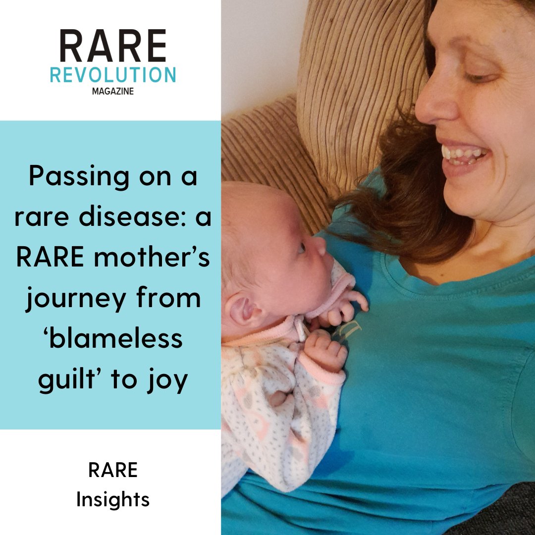 Passing on a rare disease: a RARE mother’s journey from ‘blameless guilt’ to joy. 
rarerevolutionmagazine.com/passing-on-a-r…