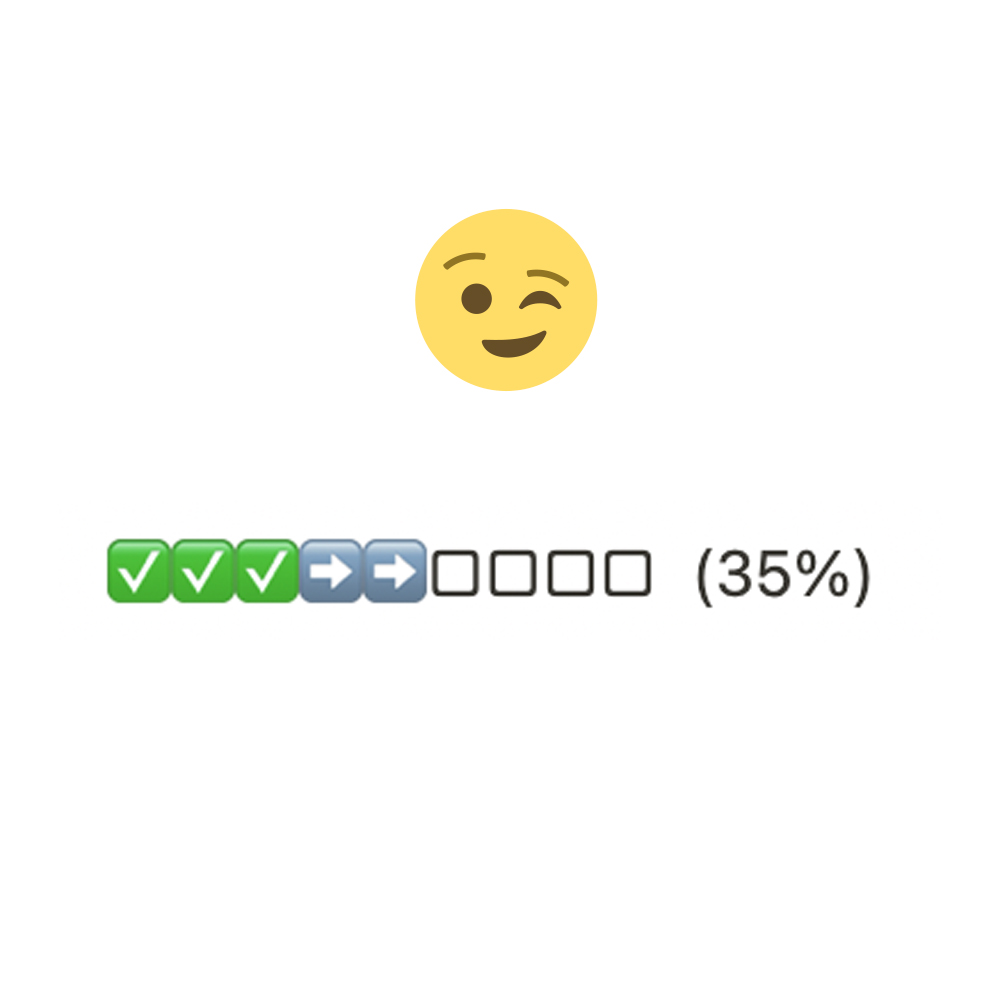vincentgrattery's tweet image. Utilise les émojis dans tes progressbar @NotionHQ pour colorer ton dashboard. ✅▶️ 😉 #NotionFormula #notiontwt