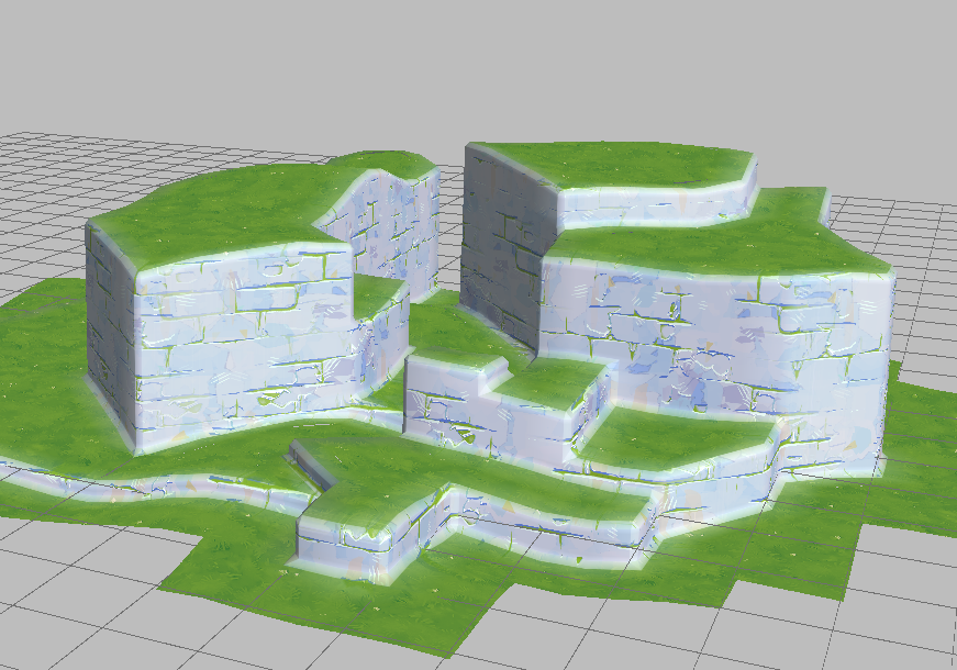 trethaller's tweet photo. looks pretty funky with lots of noise but it creates subtle seams because of floating vertices, have to look into this https://t.co/EH4hFSTHUX