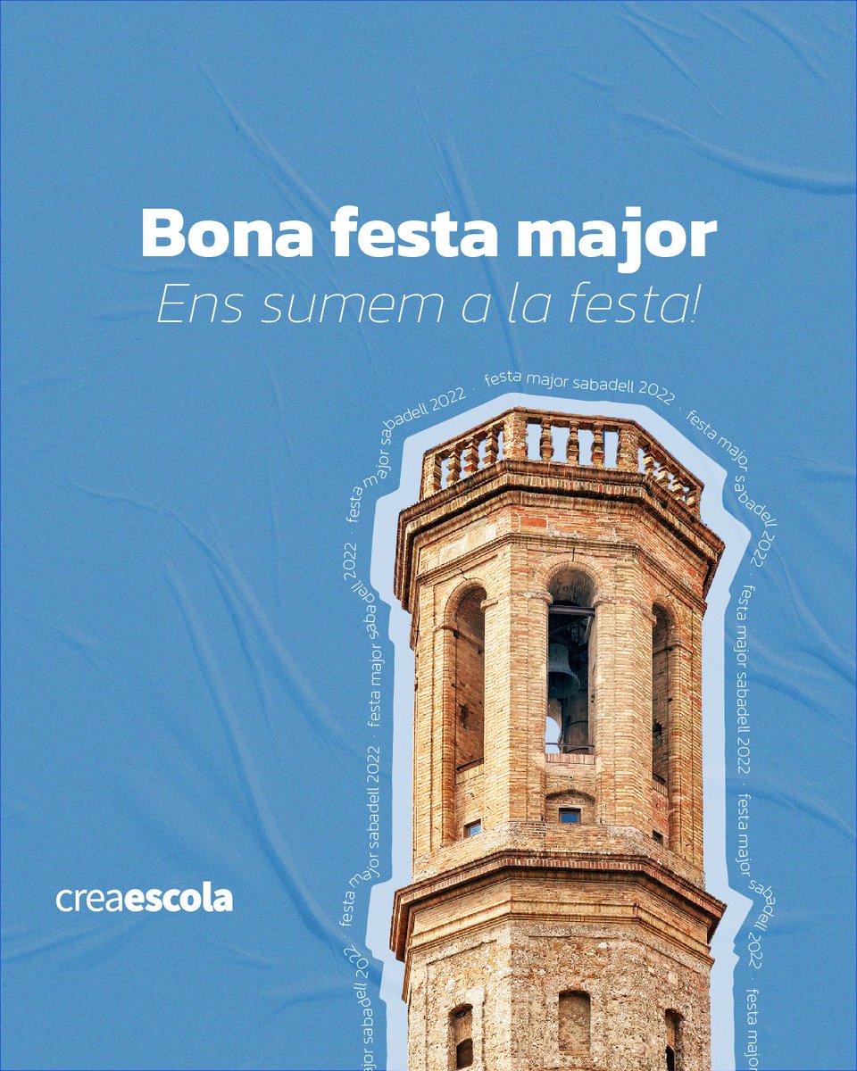 Avui, amb motiu de la Festa Major de Sabadell ens sumem a la festivitat local i no estem actius. Demà tornem amb molta energia i moltes ganes d’engegar els nous projectes! 🎉
#desenvolupament #web #xarxessocials #campanyes #promocio #paginaweb #agencia #marketing #creaescola