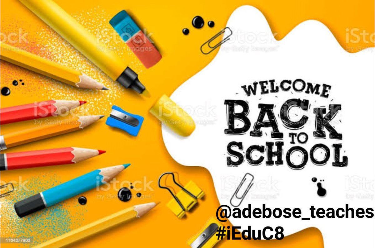 AdeboseTeaches's tweet photo. Happy Resumption Teachers and Learners. Here is wishing you a wonderful academic year.🥰❤️

#resumption
#adebose_teaches
#educator. https://t.co/JMNrGxhbhP