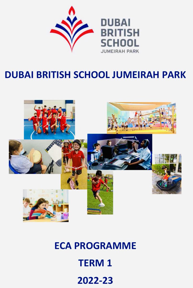 Wow! 169 ECAs on offer for our students this term <a href="/DubaiBritishJP/">DBS Jumeirah Park</a> - and all aligned under our “Enjoy, Aspire, Achieve” vision. It’s going to be an amazing term 🌟 #BeginsAtDBSJP #ProudlyTaaleem #fairydust #spoiltforchoice #ECAs #alwayslearning #teachertwitter