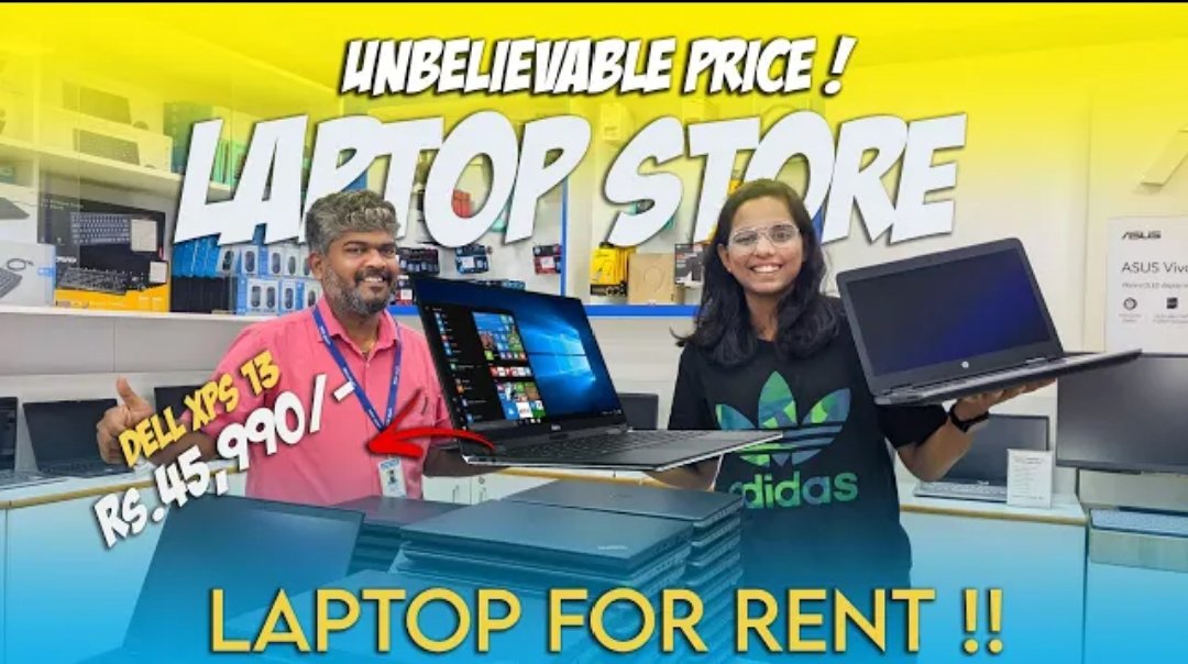 Venkata06679728's tweet photo. Watch & Enjoy our new Video
D Hippo YouTube Channel Presents
Budget Laptop for Sale
@ LAPTOP STORE - Chennai
Hosted by Mahima
https://t.co/cvEDxVJGNg
#Laptopstore #vlog #youtube #youtuber #tamilyoutuber #Secondhandlaptops #Laptops #Laptopservice #Laptopwholesale #laptops https://t.co/CVO0SAgHVM