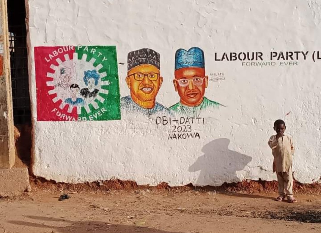 RealBanwoMayowa's tweet photo. #OBIdients in Katsina State have started painting strategic locations...Well done people! 👏👏👏 #Arewa4PeterObi
#Portable #SanwoOlu #Nigeria #gistlovers https://t.co/ztzZubki7X