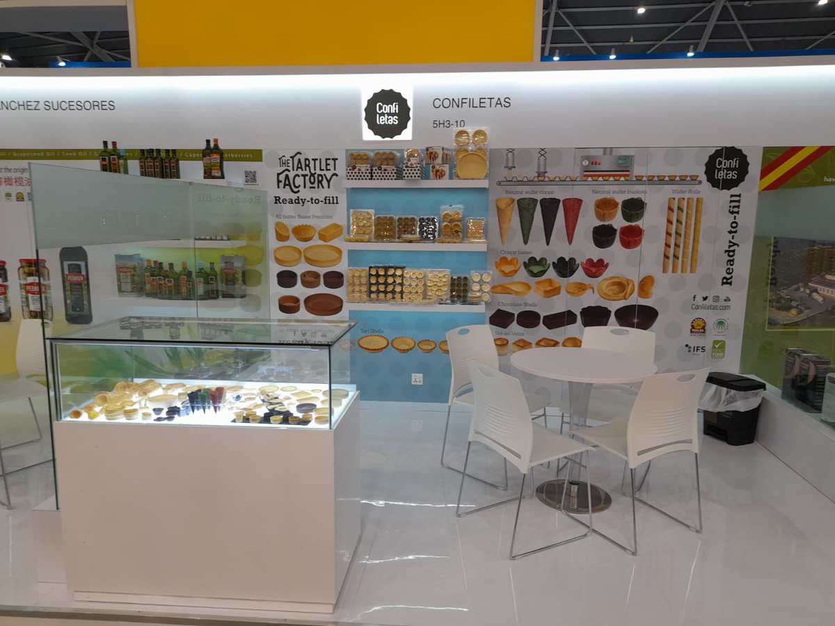 Confiletas's tweet photo. Buenos días. Desde hoy 5 de septiembre hasta el 8 de septiembre, puedes encontrarnos en Singapur en la #FHA, en el hall 5, stand 5H3-10. ¡Te esperamos! #confiletas #feria 
@foodhotelasia https://t.co/ehBxHBLhyD