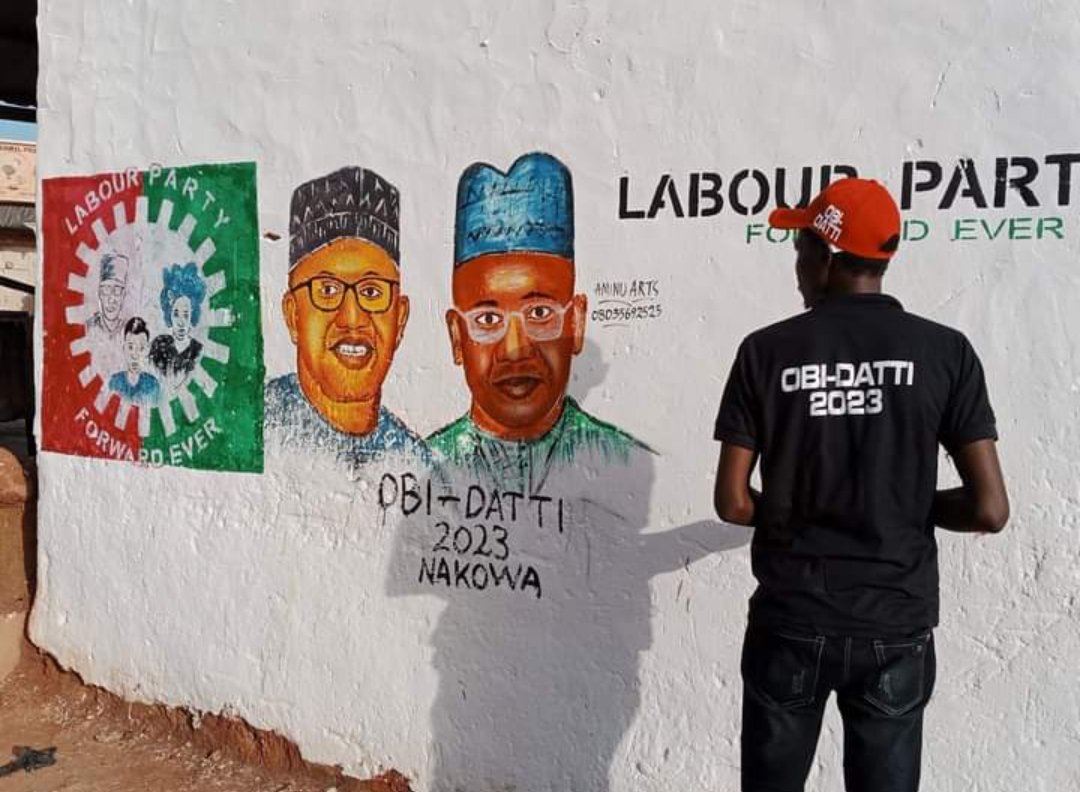 RealBanwoMayowa's tweet photo. #OBIdients in Katsina State have started painting strategic locations...Well done people! 👏👏👏 #Arewa4PeterObi
#Portable #SanwoOlu #Nigeria #gistlovers https://t.co/ztzZubki7X