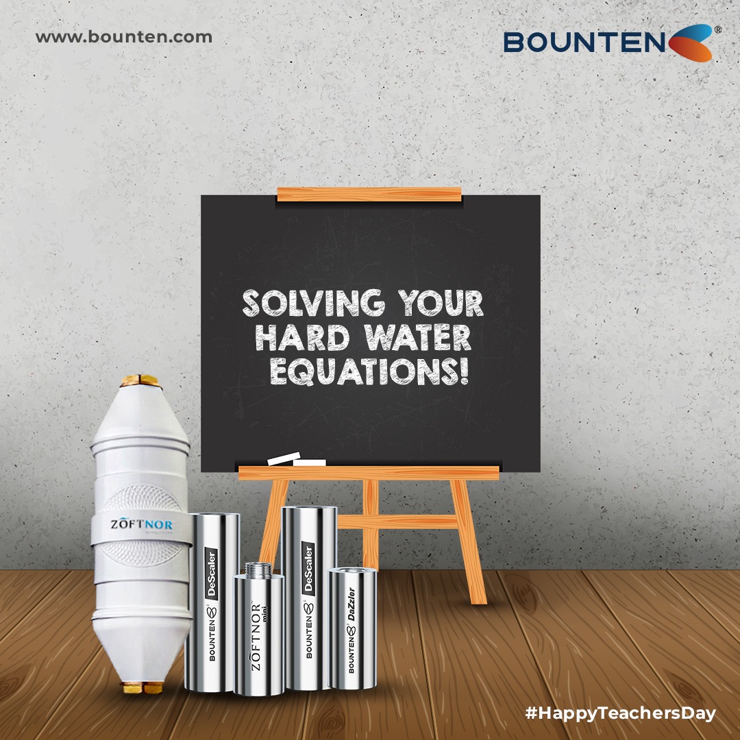 BountenGlobal's tweet photo. Our whole set of solutions is here to solve your hard water equations &amp; make your life easier. 

Happy Teachers Day

#HappyTeachersDay #solutions #freedomfromhardwaterproblems #hardwater #hardwaterproblems #Hyderabad #SayNoToHardWater #softener #bounten https://t.co/iOZsaQxmNa