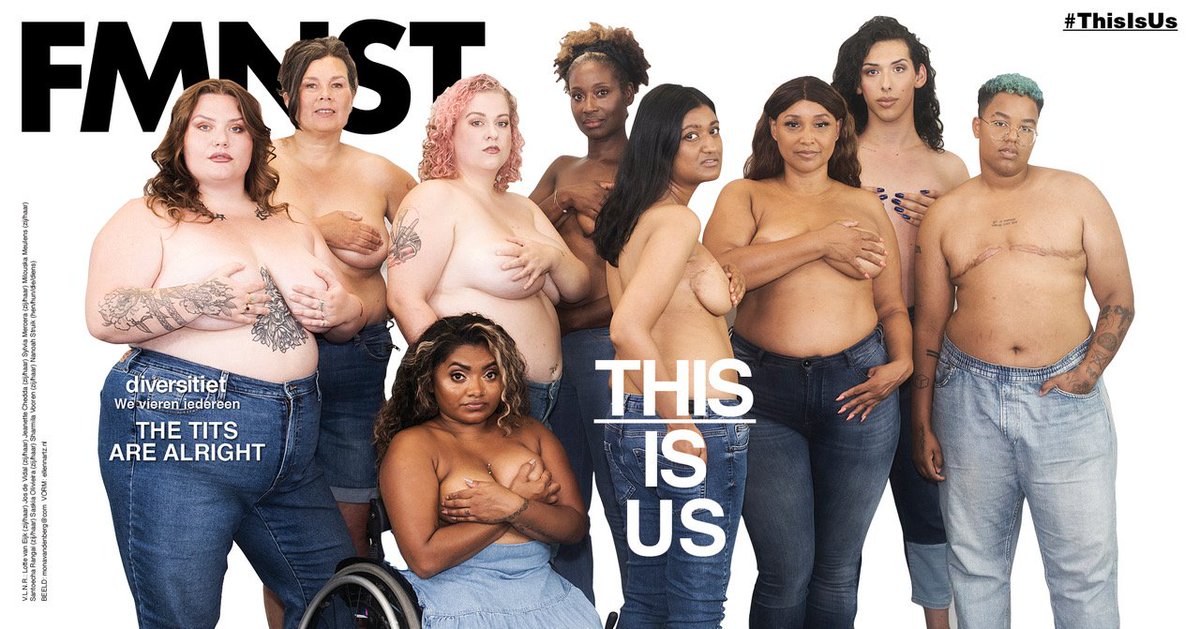 Joop_nl's tweet photo. 'Diverse mensen met diverse tieten' laten met #ThisIsUs LINDA zien hoe het ook anders kan https://t.co/BQBPAUuxDD https://t.co/MdHgNeUk1C