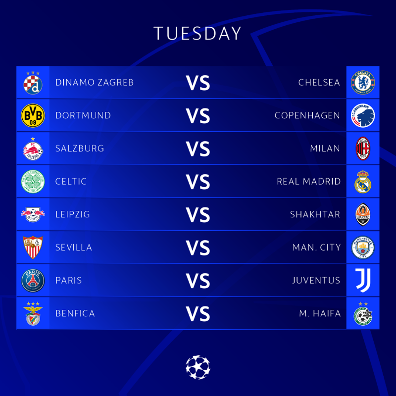 ChampionsLeague's tweet photo. We're BACK! 🔥

#UCL
