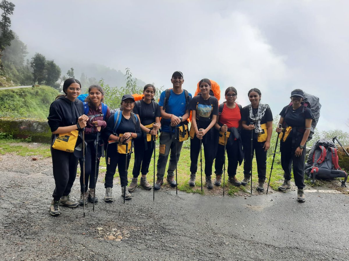 MussoorieS's tweet photo. Open Learning Spaces! 

Our Grade 11 students have ready to go Trekking for Valley of Flowers!!!

#misstudents #adventure #newlearning #learningbeyoundtheclassroom #misrats2022 #trek #trekhimalaya #mistarsontrekking #mistars #girlsboardingschool #mussoorieinternationalschool https://t.co/aut4m2321K