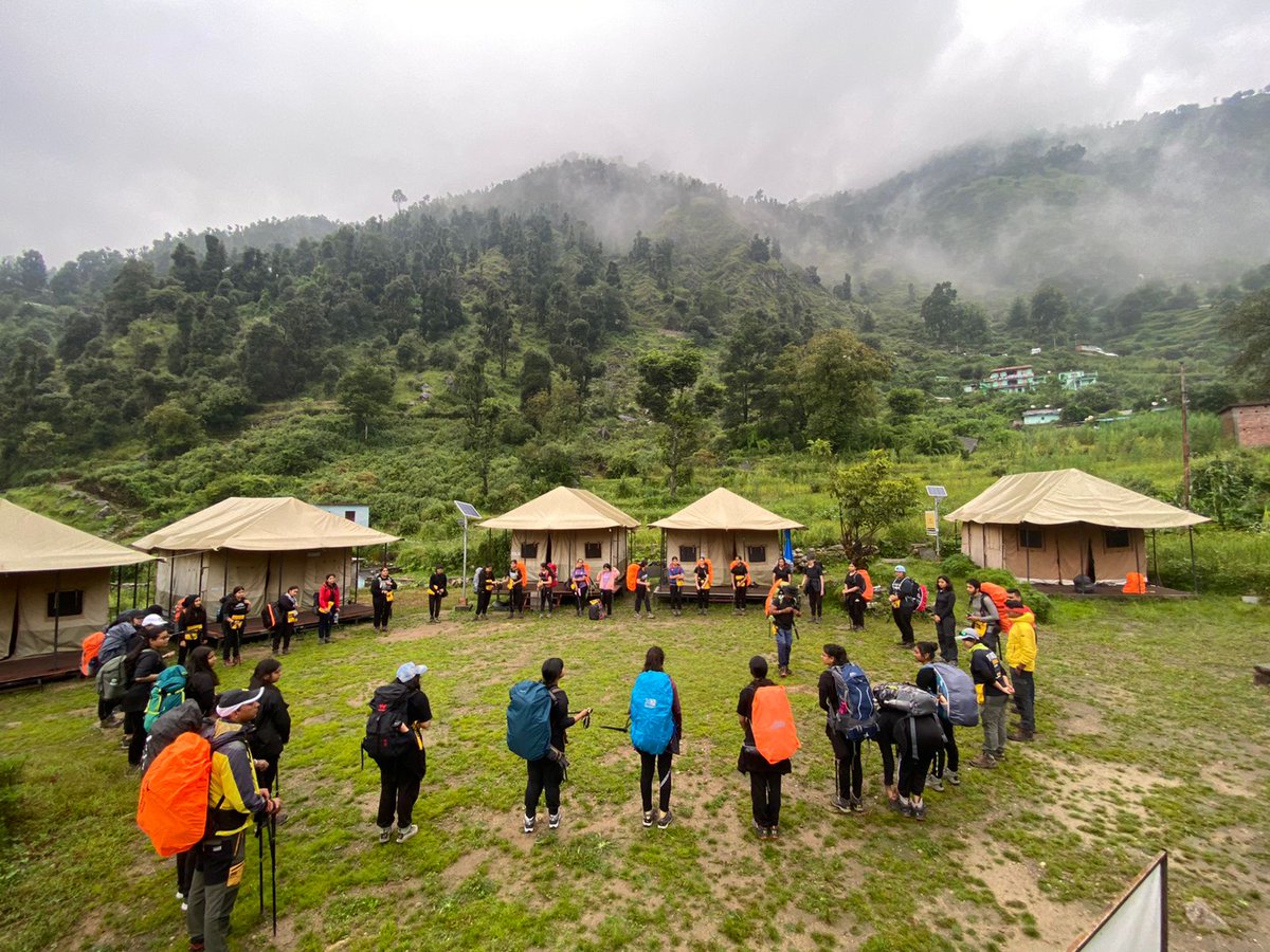 MussoorieS's tweet photo. Open Learning Spaces! 

Our Grade 11 students have ready to go Trekking for Valley of Flowers!!!

#misstudents #adventure #newlearning #learningbeyoundtheclassroom #misrats2022 #trek #trekhimalaya #mistarsontrekking #mistars #girlsboardingschool #mussoorieinternationalschool https://t.co/aut4m2321K