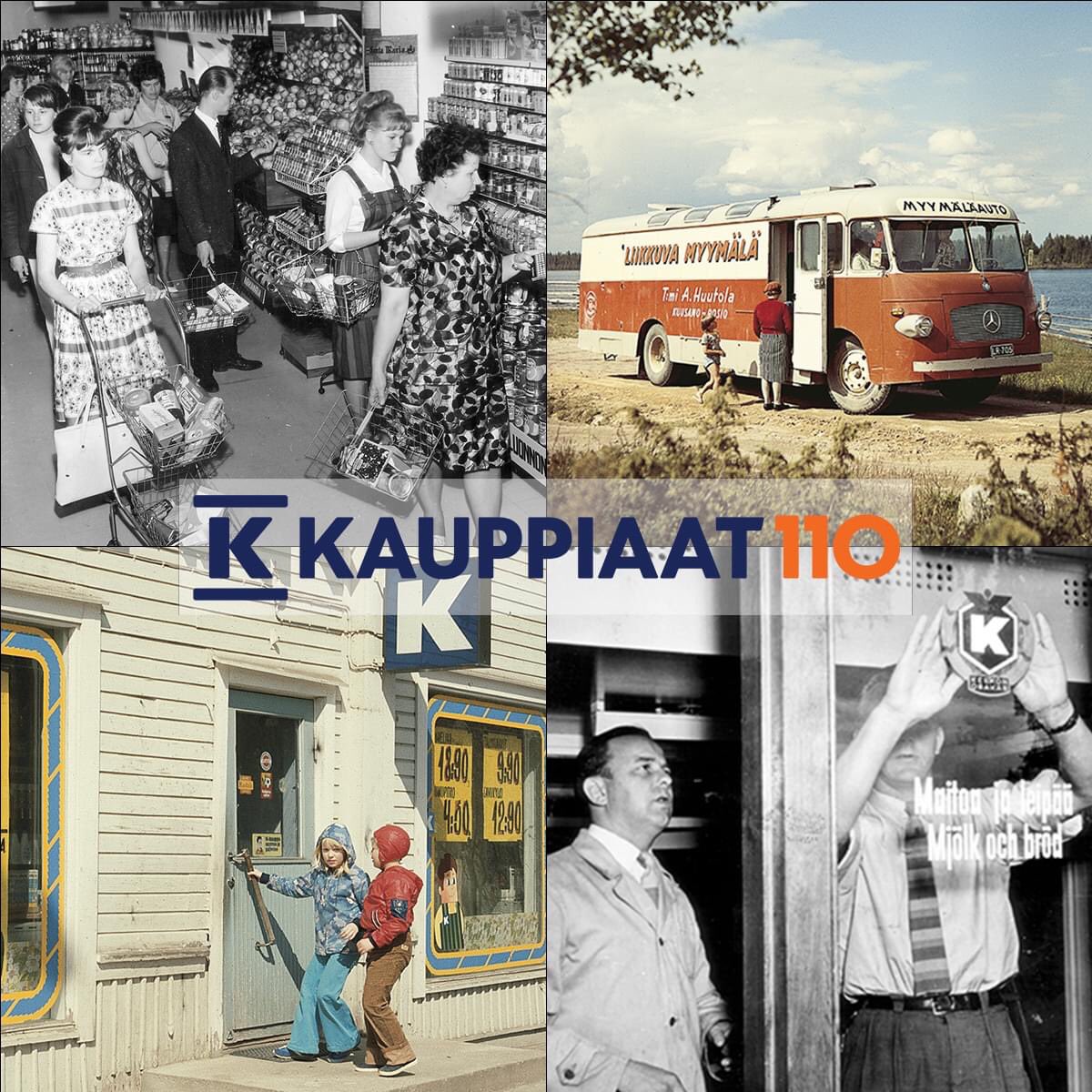 TainaJansen's tweet photo. K-kauppiasliitto ja samalla K-kauppiasyrittäjyys täyttää tänä vuonna 110 vuotta. Juhlan kunniaksi olemme nostaneet tänään Yrittäjän päivänä lipun salkoon.

Meistä tuli K-kauppiasyrittäjiä, koska halusimme tehdä työtä hyvän ruoan parissa yrittäjinä ja työnantajina. 
#kkauppiaat110 https://t.co/XSOWrqOE4j