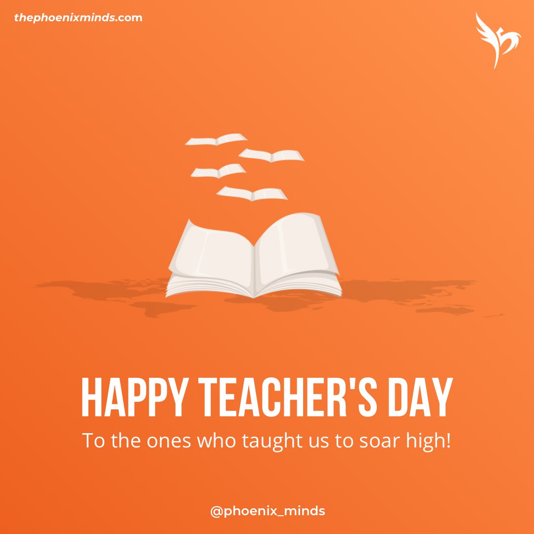 Phoenix_minds's tweet photo. Happy Teacher’s Day✍️

#TeacherDay #happyteachersday #HappyTeachersDay2022 #creativespot #topicalpost #agencylife #Monday https://t.co/K6joGWPsrY