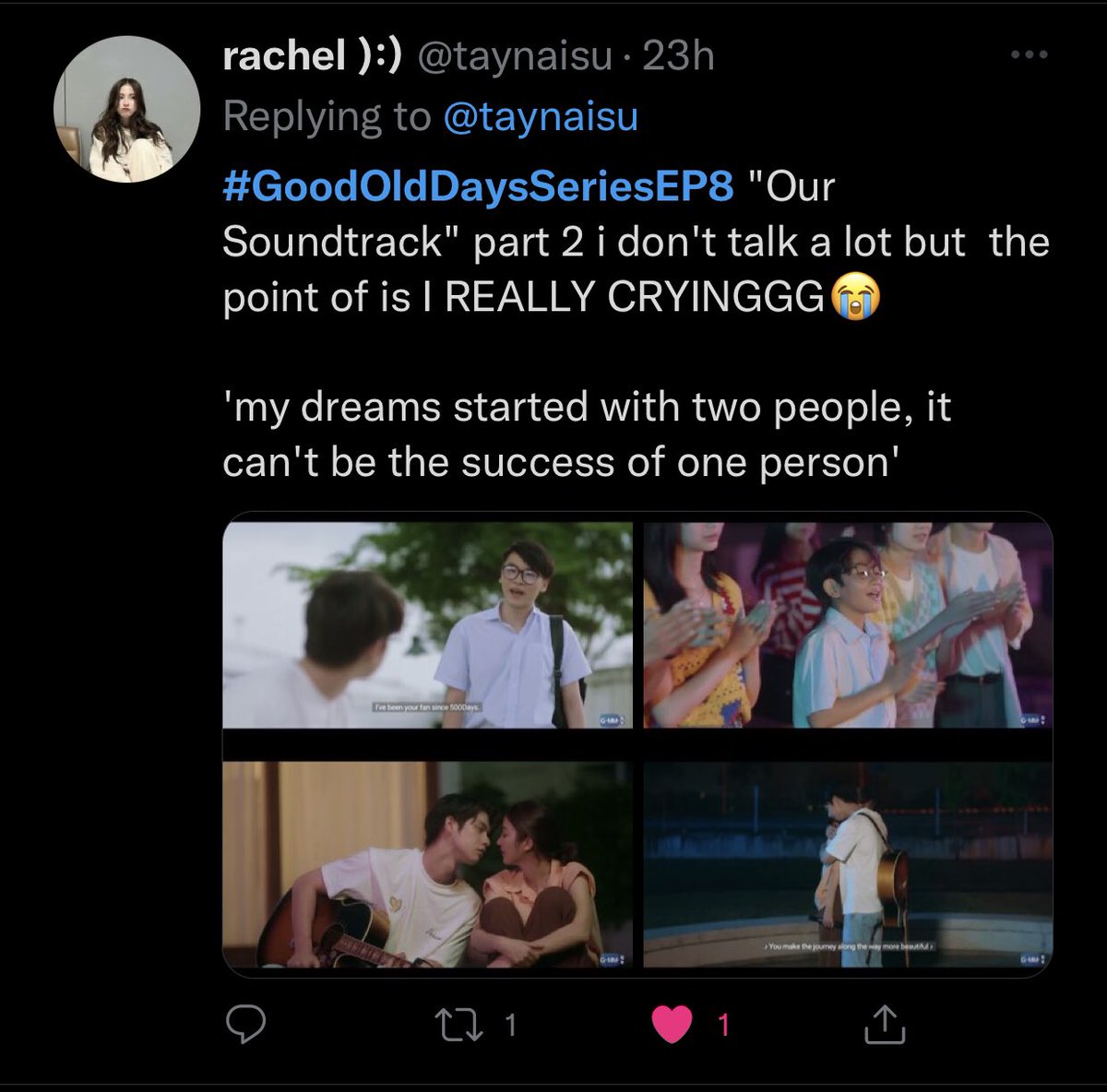 ployyesterday's tweet photo. I love that you got every details! 💓

#GoodOldDaysSeriesEP7 #GoodOldDaysSeriesEP8 #bbrightvc https://t.co/odUarLoXoa