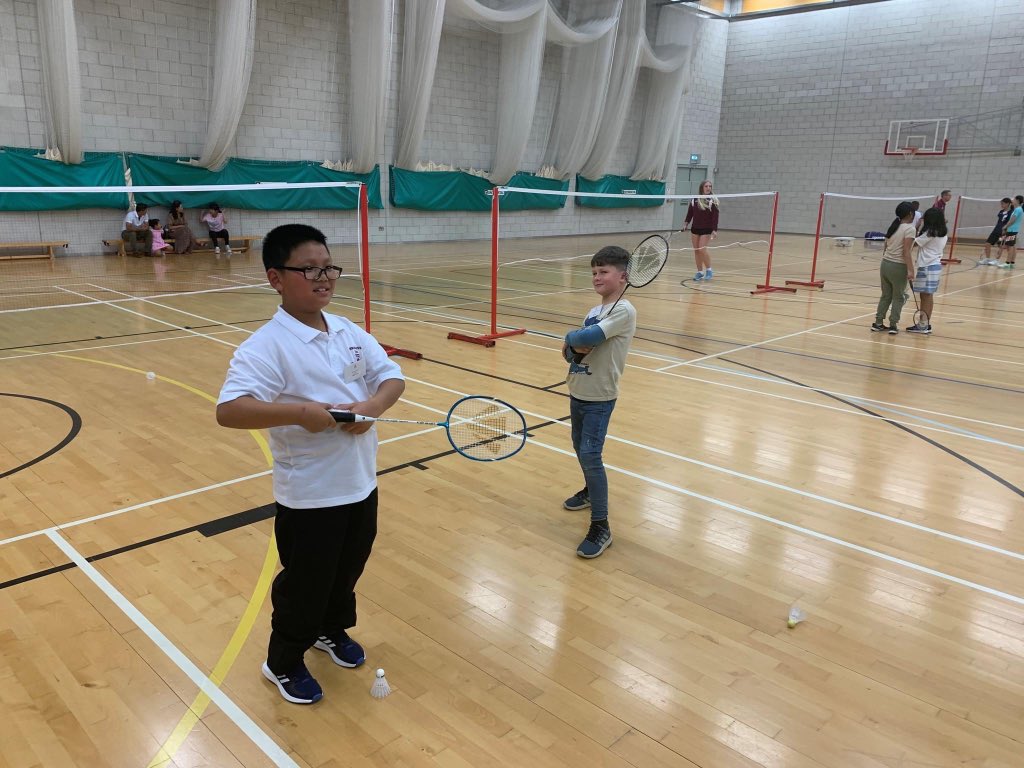 BromsSchool's tweet photo. New boarders getting acquainted with the Arena during their Sports Evening with Mr Mullan. #BromsSport #BromsInduction #BromsBoarding #NewSchoolYear https://t.co/AGIN0cwKas