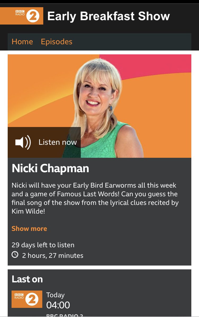 marisa_deborah's tweet photo. Great to see @callumbeattieuk #heartstopsbeating getting a play on @BBCRadio2 the early breakfast show this morning, it’s a tuuuuune @Nicki_Chapman 🙌❤️ #thankyou #callumbeattie #loveit https://t.co/Lp2PtVGrbN