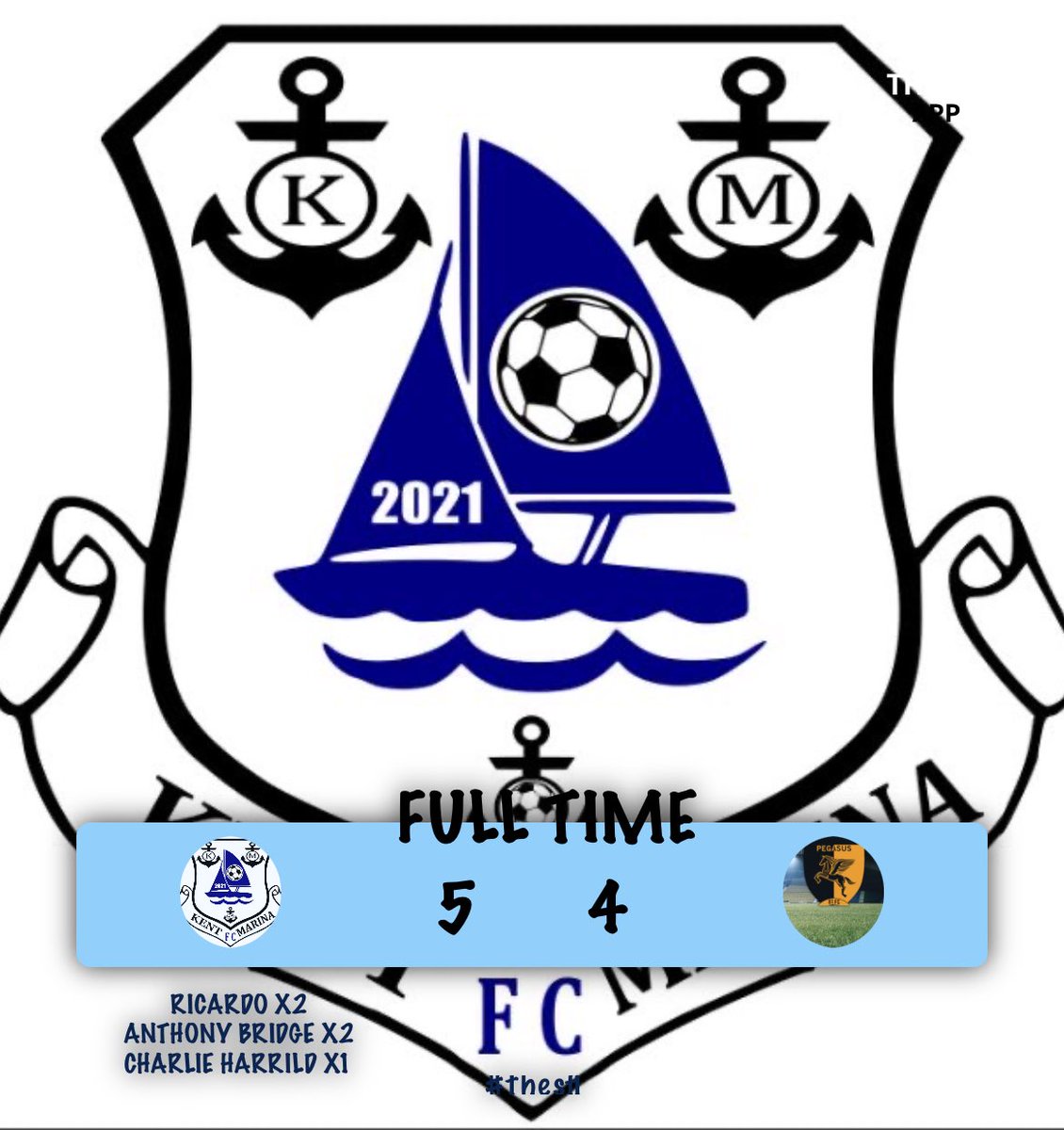 KentMarinaG's tweet photo. A perfect start to the season as we come away with the 3 points against a very strong Pegasus side, on to the next UP THE GUNNERS!!! https://t.co/BO95LEb3ah