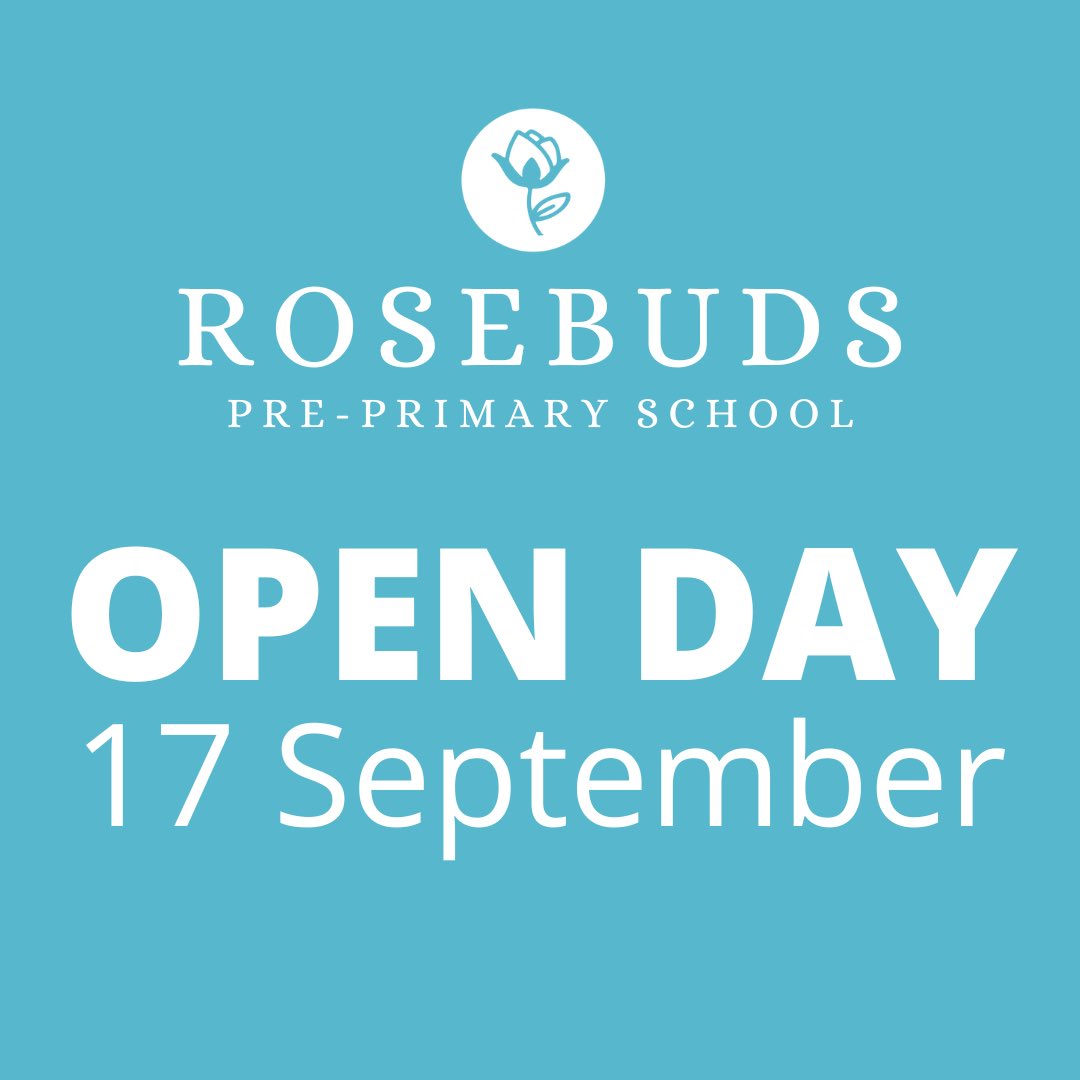 stteresas_'s tweet photo. You’re invited to the Rosebuds Pre-Primary School Open Day on 17 September 8:30am - 10:30am. More info on our website!https://t.co/xANZzfmnfH https://t.co/olZ8ZyGzNE