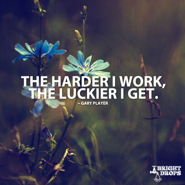 relationshipsdw's tweet photo. The harder I work, the luckier I get. #quote #dailymotivation https://t.co/hKoTX6GXGI