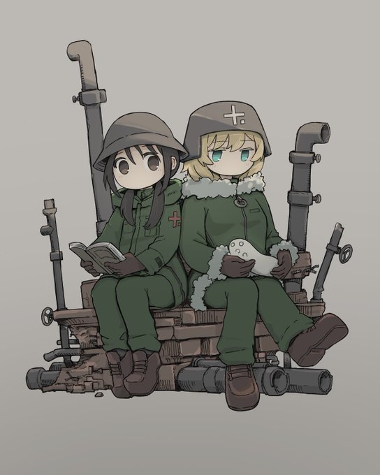 のんびり#少女終末旅行 