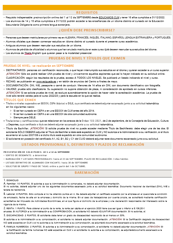eoiguada's tweet photo. ADMISIÓN EXTRAORDINARIA DE NUEVO ALUMNADO del 1 al 12 de septiembre. Para más información: https://t.co/StNNj3CBFG...
VÍDEO PROMOCIONAL PARA COMPARTIR. ¡Ayúdanos a difundir!: https://t.co/ga7AJFrOpy https://t.co/5DkFlKZAaG