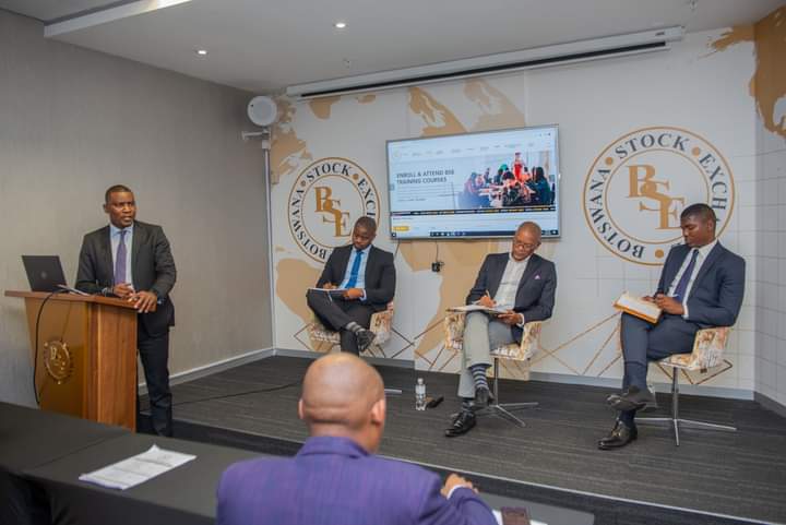 VisualPoem's tweet photo. The BSE Tshipidi Mentorship Program. In this session business owners made an investor pitch. Our Director made a comprehensive pitch to Vunani Fund Managers, IPRO Botswana, and African Alliance Botswana. We received positive feedback.  #KnowYourBSE #VisualPoemStudios https://t.co/E7EnEX5W0k