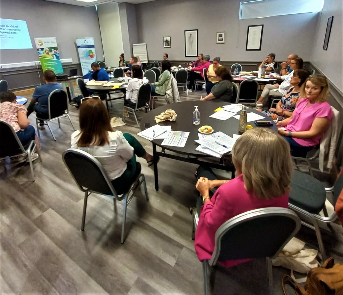 HLCAlliance's tweet photo. Planning and training to improve the excellent community-led Better Days Pain Support Programme throughout the north @LoragHlc @healthdpt @publichealthni https://t.co/4aadhlwg71