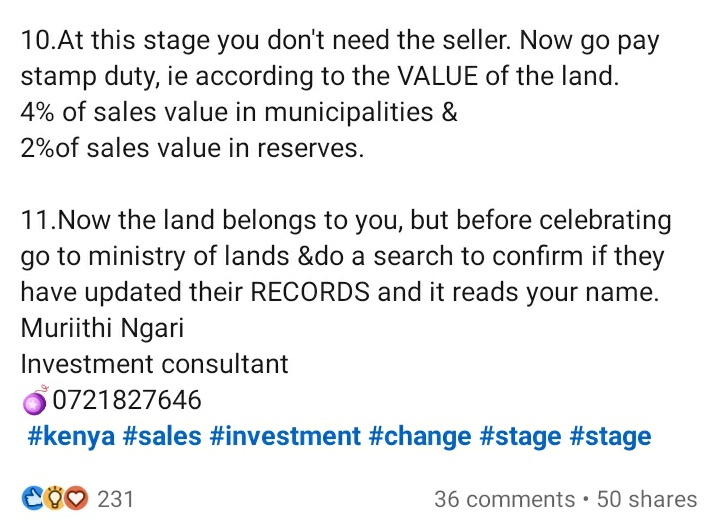 smusyoka's tweet photo. If you're planning to buy land in Kenya... https://t.co/EMYptQvVul
