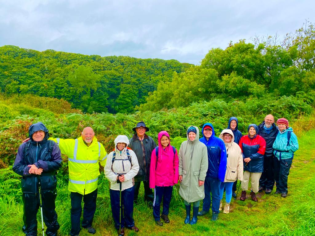 BinevenaghLPS's tweet photo. Another fantastic #Walkfest organised by Castlerock Community Association! Archaeologist Tom McErlean kept us entertained on our walk of the Moors with everything from irish mythology to shipwrecks, Neolithic famers to 18th century gardens. Just look at those smiling faces! https://t.co/96yepCqehU