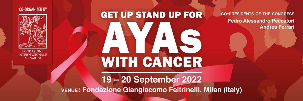 SIOPEurope's tweet photo. 📢REGISTER NOW! This 2-day event focuses on better meeting needs of adolescents and young adults with cancer🎗️& will be held on 19-20 September 2022 in Milan (in person or online). More info & registrations: https://t.co/1Zg7zVsTCK #ChildhoodCancerAwarenessMonth #GoldSeptember https://t.co/kwW5kt8VHx