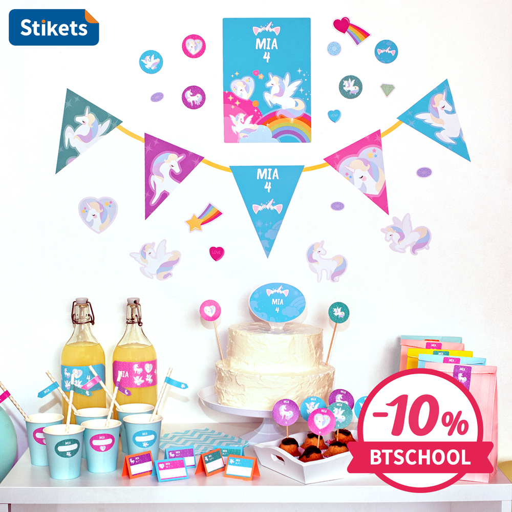StiketsIT's tweet photo. Il tuo piccolo compie gli anni a settembre? 🥳
Scopri i nostri pack decorazione per una festa di compleanno mai vista prima 🙀 Più di 120 etichette personalizzate come vuoi tu.
Usa il codice BTSCHOOL per uno sconto del 10% qui ➡️ https://t.co/dw7mfobV1C https://t.co/MjwjvXzYuj