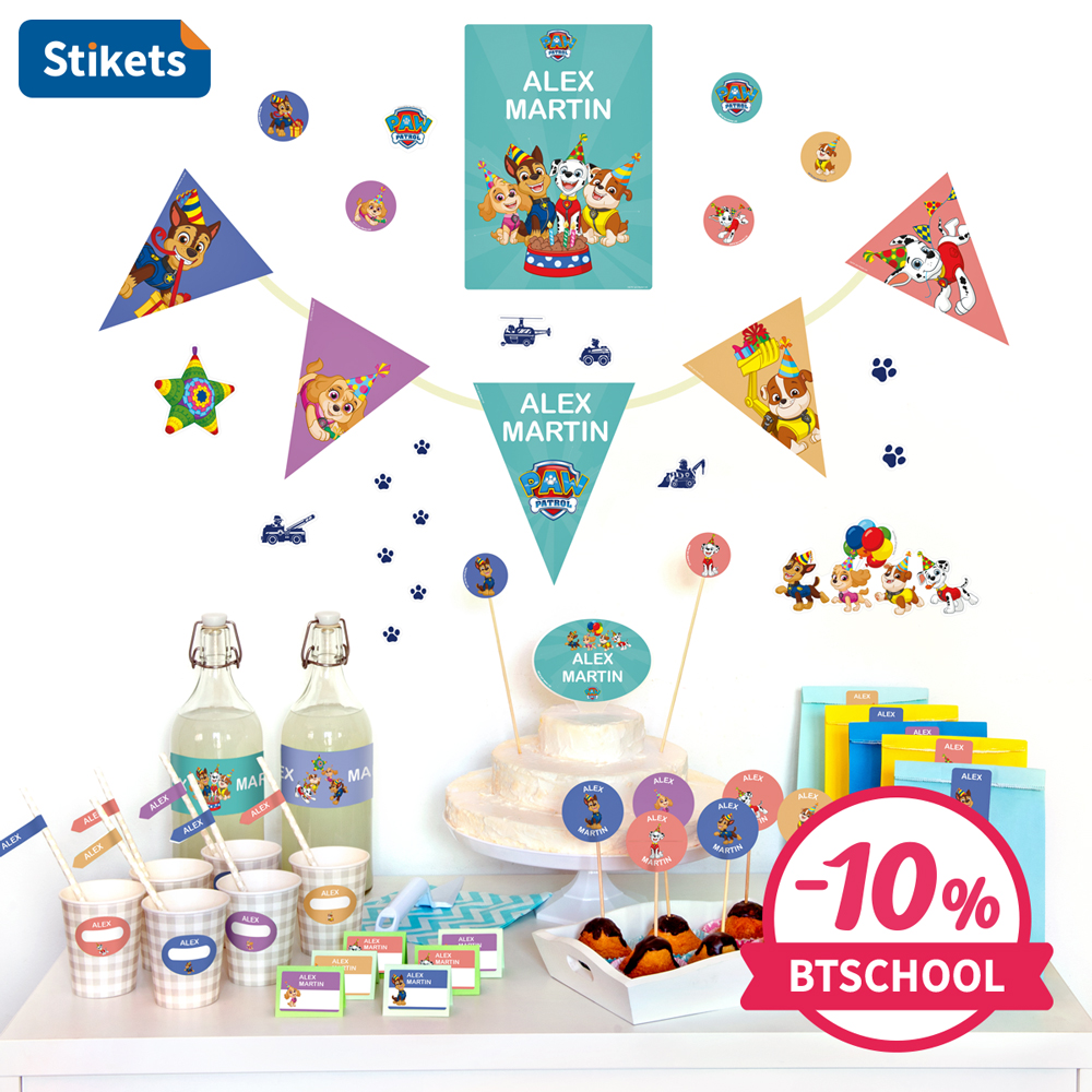 StiketsIT's tweet photo. Il tuo piccolo compie gli anni a settembre? 🥳
Scopri i nostri pack decorazione per una festa di compleanno mai vista prima 🙀 Più di 120 etichette personalizzate come vuoi tu.
Usa il codice BTSCHOOL per uno sconto del 10% qui ➡️ https://t.co/dw7mfobV1C https://t.co/MjwjvXzYuj