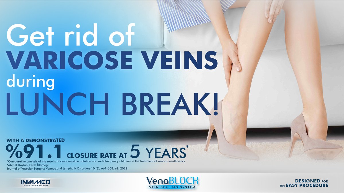 rdglobal_inc's tweet photo. Get rid of VARICOSE VEINS during LUNCH BREAK!
Treatment of Venous Insufficiency in Minutes.
Visit our website to review our products and get support from our experienced team
https://t.co/l3MHEPcmk2
#Varicosevein #Varicoses #Vascular #Venous #Venousinsufficiency #VenaBlock https://t.co/Tobn3rcmGs