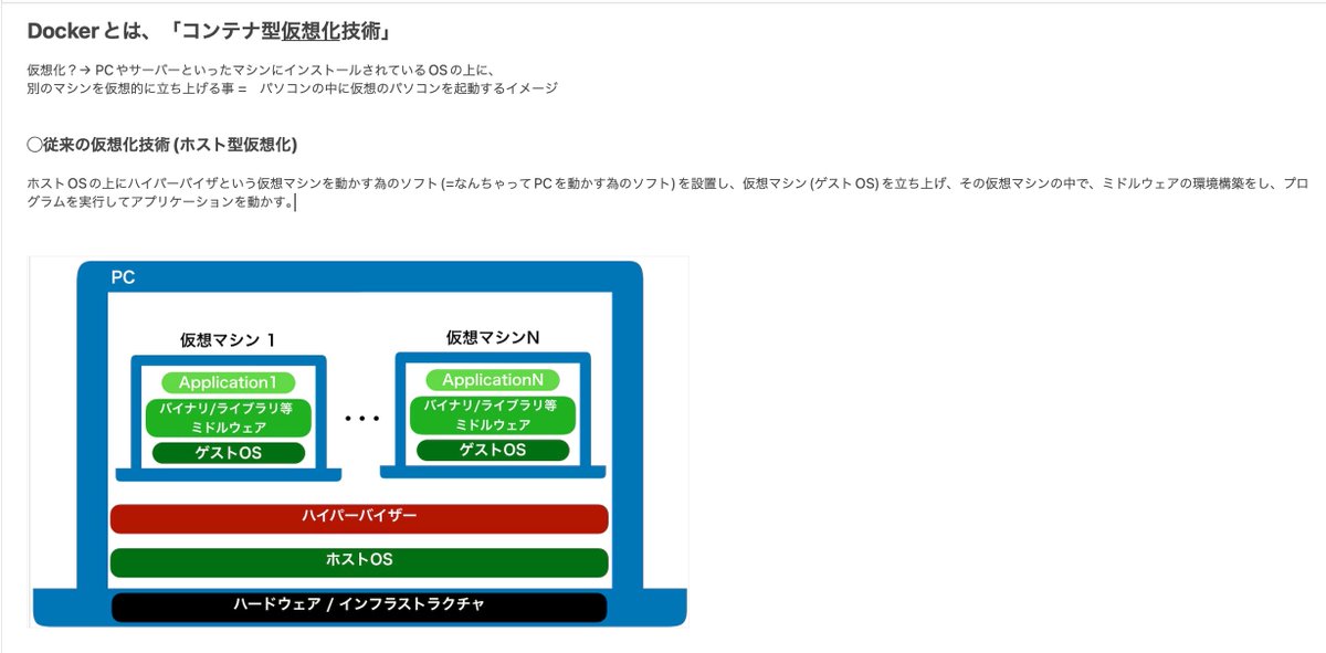 Ayu23301187Ayu's tweet photo. Dockerの全体像を理解する為に、勉強中です✏️
明日はDokerの各要素を深掘りしてみる。
#駆け出しエンジニアとつながりたい
#Doker
#転職活動 https://t.co/aKbDMuHPyV
